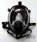 หน้ากากก๊าซซิลิโคนสำหรับดับเพลิงด้วยอัคคีภัยเต็มรูปแบบ SCBA Face Mask