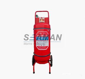 Mobile Trolly Marine Fire Extinguisher Wheel 45L Foam For Ship  Fire - Fighting