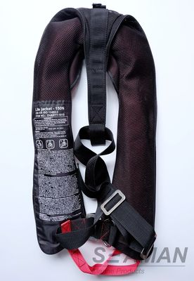 ZHENHUA 150N เสื้อช่วยชีวิตแบบอัดลม ISO12402-3 Lloyd's Register ใบรับรอง CE