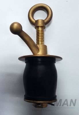 ปลั๊กท่อระบายน้ำทะเล IMPA 232481 ทองเหลือง 3 มม. 65 X 85 มม.