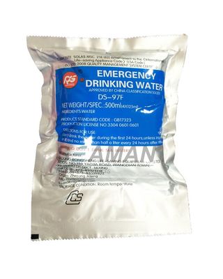 CCS น้ําดื่มฉุกเฉิน แบรนด์ Rongsheng สําหรับเรือช่วยชีวิต เรือช่วยชีวิต